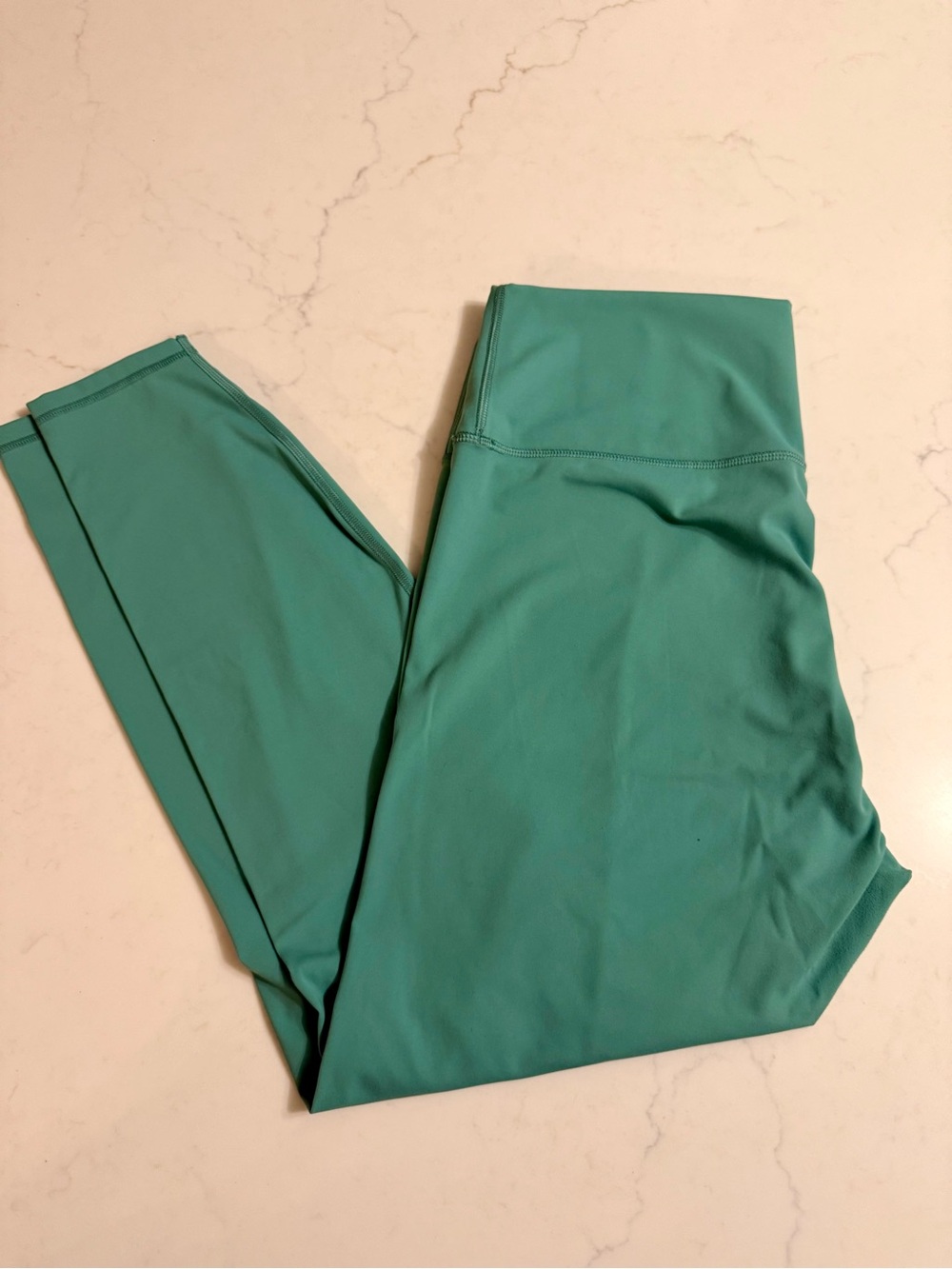 Everlane Perform Leggings in Deep Teal Green